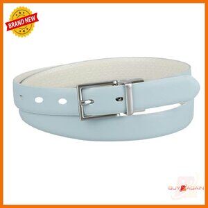 Reversible Skinny Belt Adjustable 7 Holes 1 Inch Width Jeans Dresses